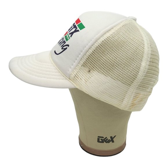 Vintage Headmost Castrol GTX Racing Mesh Snapback Trucker Hat Baseball Cap Foam - Picture 9 of 16